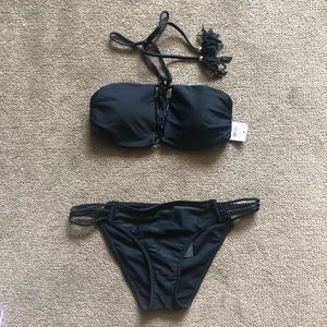 A&F Black Bikini Set